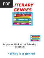 Literary Genres PPT 2 Final Version