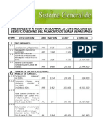 Presupuesto Formato Matadero