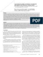 HPLC para Vit C