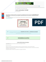 Recopilación de Calculadoras IP, Online y para Descargar