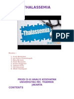 Penyakit Thalassemia 