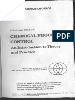 Stephanopoulos' Chemical Process Control - An Introduction To Theory & Practice - Solutions Manual