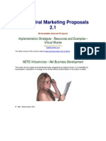 Naked Viral Marketing Proposals