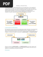 Compra y Venta de Forex