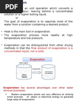 Evaporation 