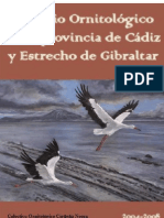 Anuario OrnitolÓgico de La Provincia de Cádiz