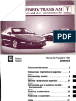 Manual Del Propietario 1994 en Español