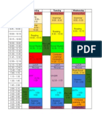 5th Grade Schedule