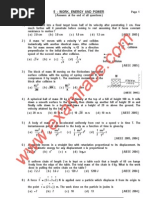 Physics Work Energy Power MCQ