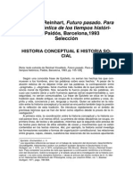 Koselleck Reinhart, Futuro Pasado. para Una Semántica de Los Tiempos Históricos