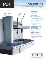 Coagulometer Coatron A4