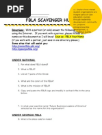 Fbla Scavenger Hunt 2015 W Answers