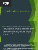 Las 8 Regiones Naturales