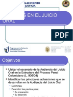 Técnicas en El Juicio Oral