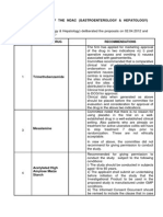 The NDAC (Gastroenterology & Hepatology) New