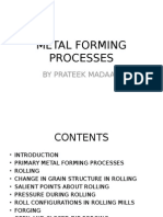 Metal Forming Processes