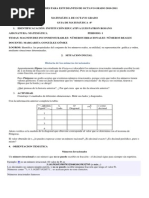 Actividades de Matematicas para Estudiantes de Octavo Grado 2010