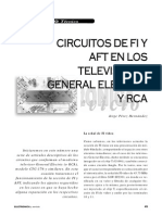 Circuitos de FI y AFT en Los Televisores General Electric y RCA