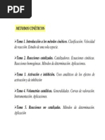 Metodos Cineticos. Química Analítica