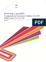 Drawing A Parallel Comparison Between Indian GAAP IFRS and US GAAP