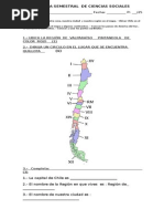 Prueba Semestral 1 Mapas Chile