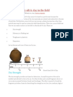 How To Identify Silt & Clay in The Field