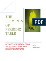 The Elements of Periodic Table