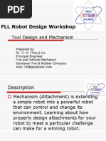 FLL Robot Design Workshop