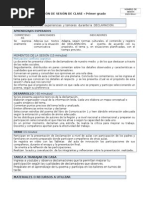 Sesión Declamación