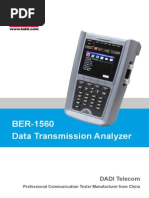 BER-1560 Data Transmission Analyzer