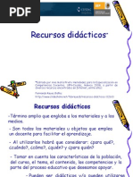 Los Recursos Didacticos