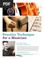 Practice Technique For Musicians