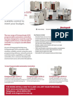 New Compactlogix 5370 Mid-Sized Controllers.: Multi-Disciplined, Scalable Control To Meet Your Budget