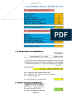 Cálculo de Tráfico Vertical Ascensores