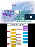 (Espiritismo) - C B - Aula 11 - Esboco de "A Genese # Os Milagres E Predicoes Segundo O Espiritismo"