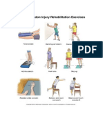 Peroneal Tendonitis Exercises