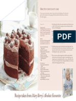 RECIPE CARD-Malted Chocolate Cake