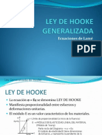 Clase #16 LEY DE HOOKE GENERALIZADA