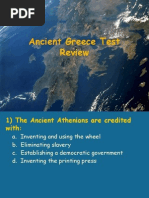 Greece Test Review