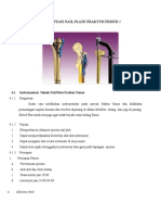 Teknik Instrumentasi Nail Plate Fraktur Femur