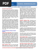 Focus On Caustic Stress Corrosion Cracking