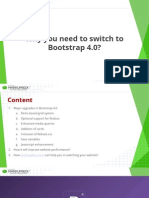 Why You Need To Switch To Bootstrap 4.0?