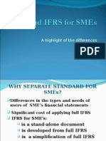 Ifrs Vs Sme - Comparison