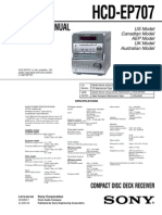 Manual Servicio Sony HCD-EP707