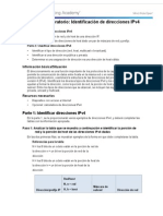 8.1.4.8 Laboratorio: Identificación de Direcciones IPv4