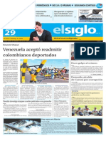 Edición Impresa El Siglo 28092015