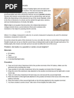 Series-Parallel Circuit PDF