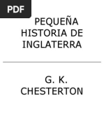 GK Chesterton - Pequeña Historia de Inglaterra