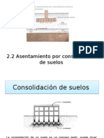 2.2 Asentamiento Por Consolidacion Primaria