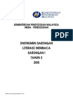 Instrumen Saringan Membaca Tahun 2 PDF